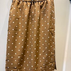 J. Crew Tan Midi Pencil Skirt Casual Resort Wear
